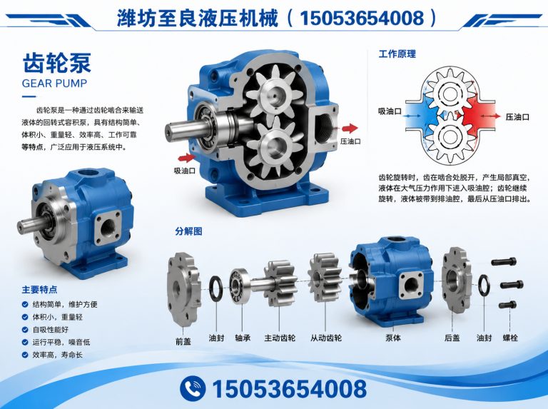 潍坊滨海经济技术开发区变速泵展示图